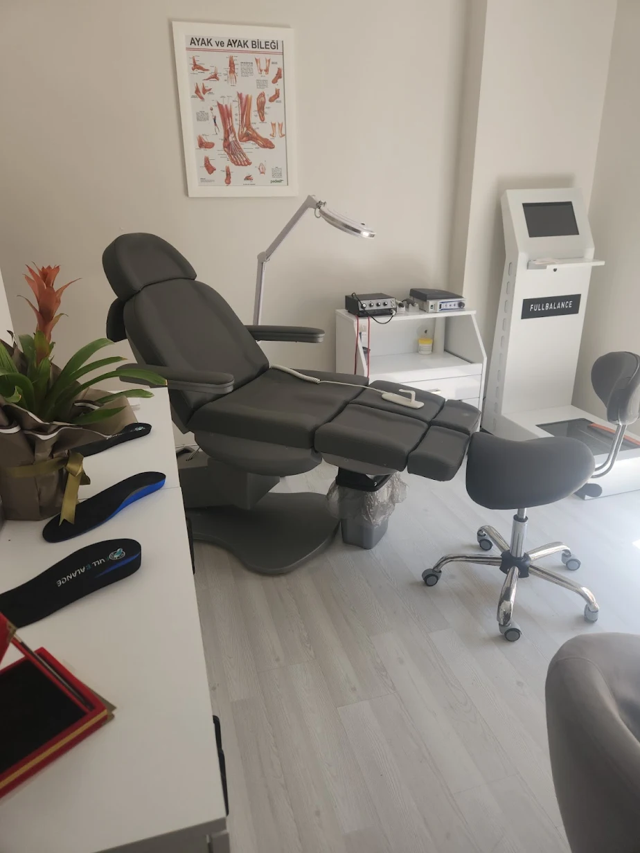 İleri teknik ayak bakımı odası